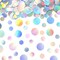 400PCS Iridescent Circle Confetti – Table Scatter for Birthday & Wedding Parties